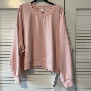 NWT Lululemon Perfectly Oversized Crop Crew